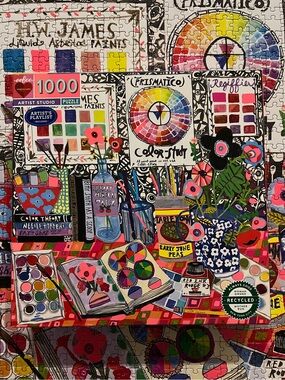 1000-Piece Artist Studio Puzzle
